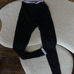 SET Active Contrast Leggings Size S